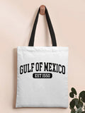 Gulf of Mexico Est 1550 Printed Shoulder Bag Handbag
