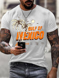 Men's Gulf Of Mexico Printed Round Neck T-Shirt