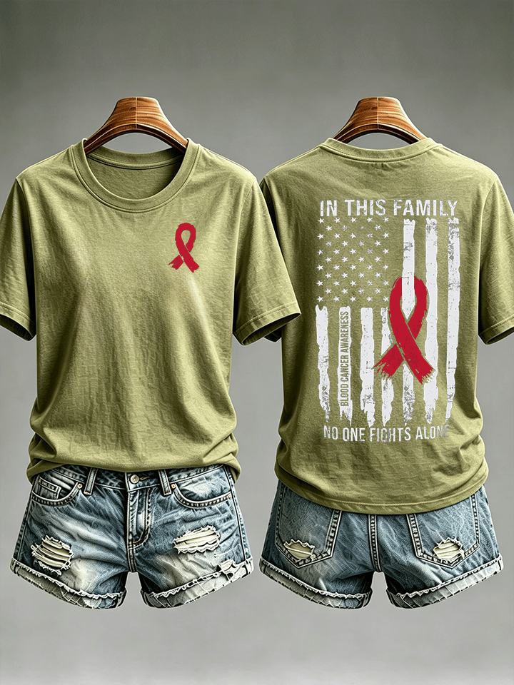 Women's Blood Cancer Awareness Shirt
