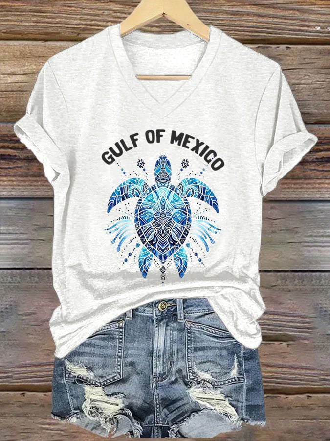 Women's Gulf of Mexico Print T-shirt