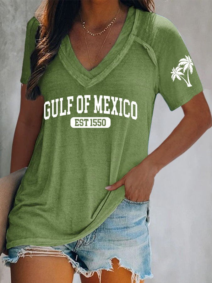 Women's Gulf Of Mexico Print T-Shirt