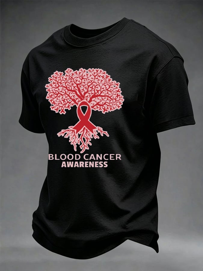 Men's Blood Cancer Awareness Short-Sleeve T-Shirt