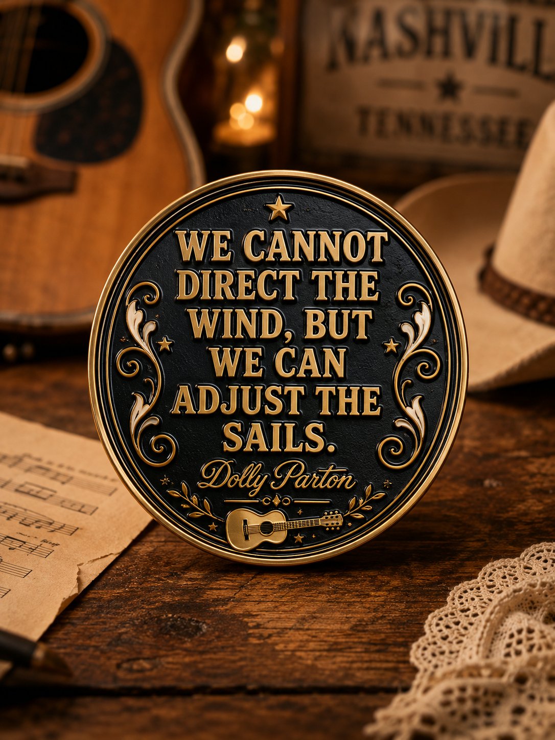 Dolly Parton Tribute Print Badge