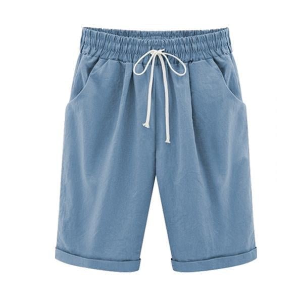 (🔥Summer Hot Sale -48% OFF🔥)Elastic Waist Casual Comfy Summer Shorts(BUY 3GET FREE SHIPPING)