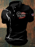 Men's Casual U.S. 250th Anniversary Print Polo Shirt