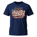 250 Years of American Freedom Vintage Eagle Graphic Rocks T-shirt (1776–2026)