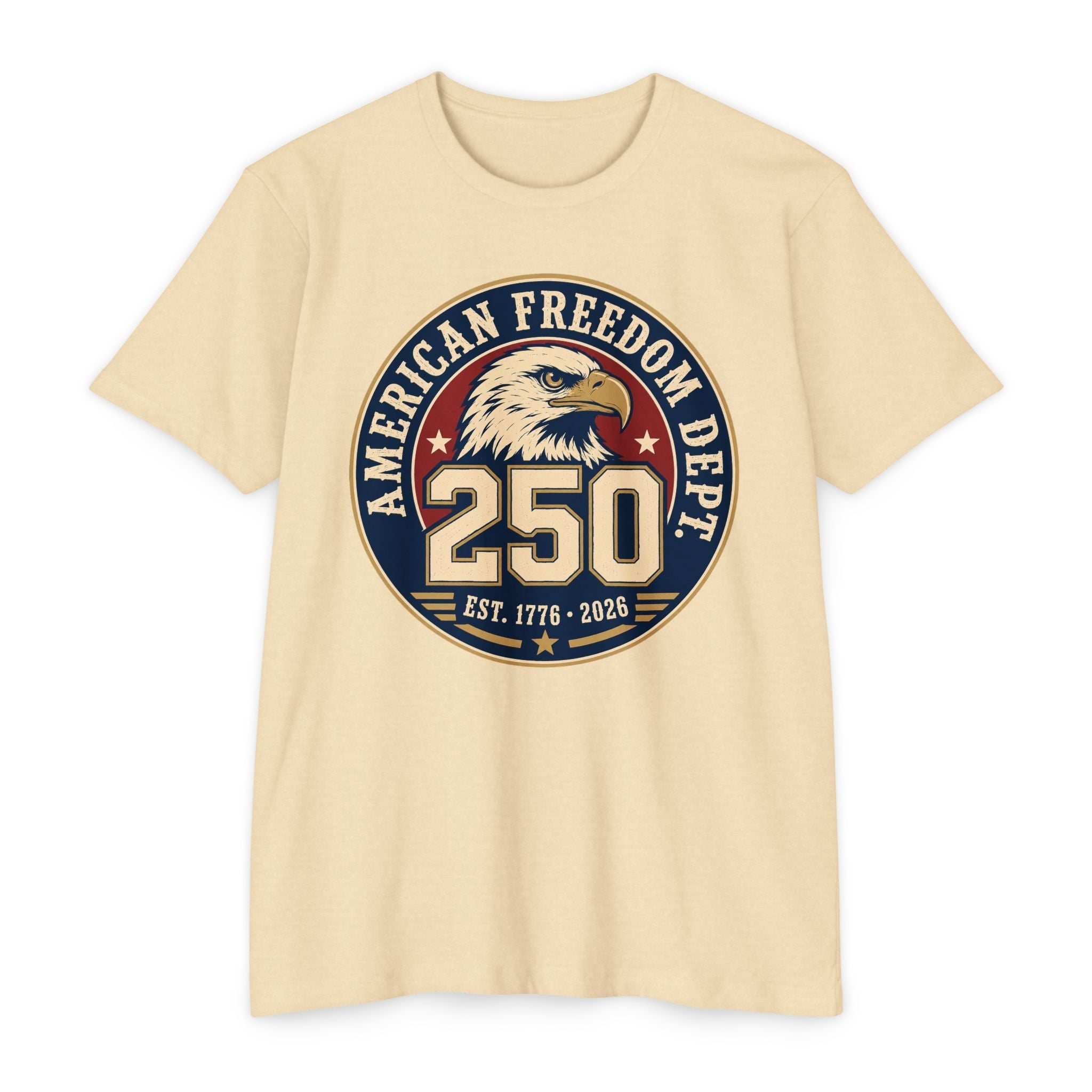 250th Anniversary American Freedom Dept T-Shirt – Vintage Eagle Patriotic Tee | S–5XL