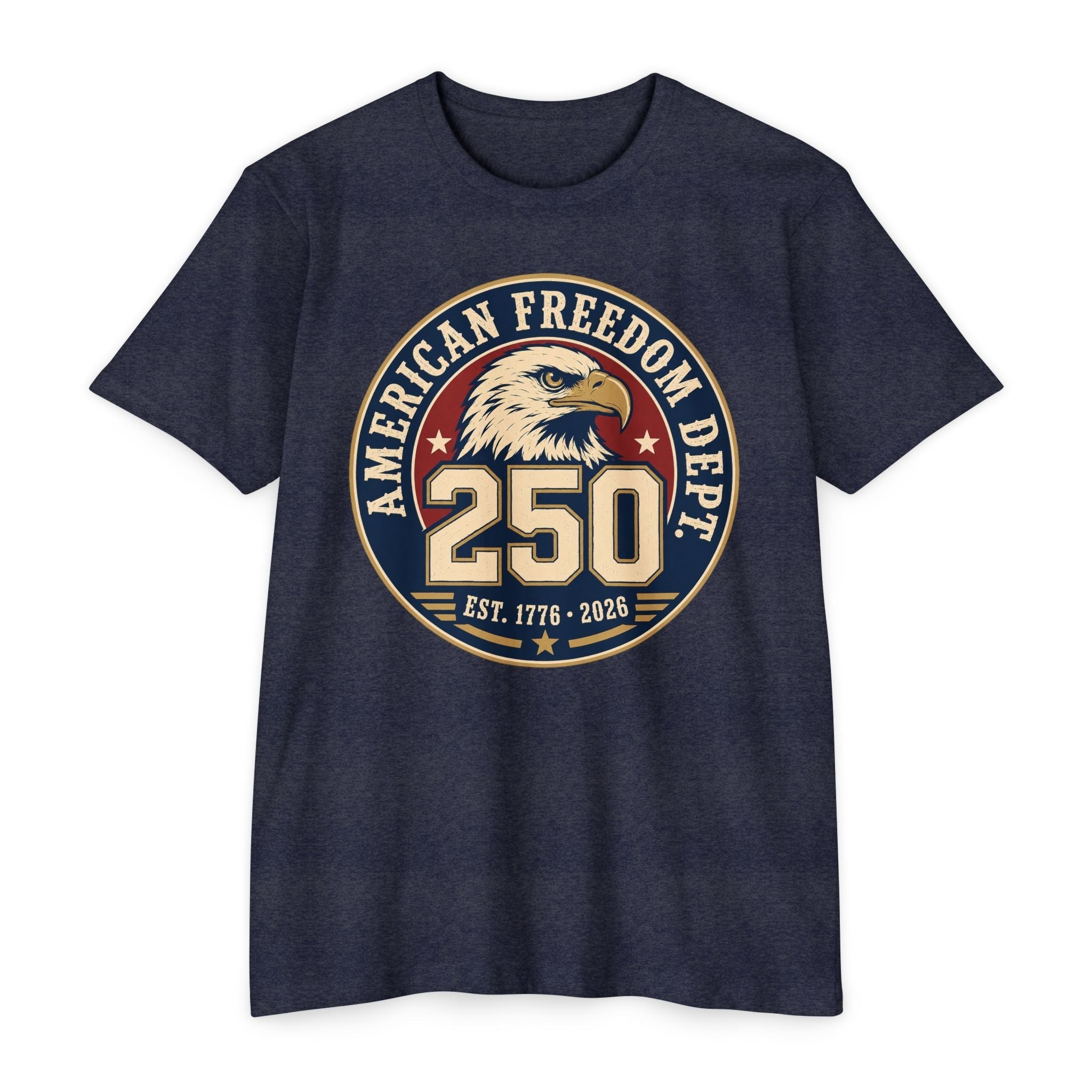 250th Anniversary American Freedom Dept T-Shirt – Vintage Eagle Patriotic Tee | S–5XL