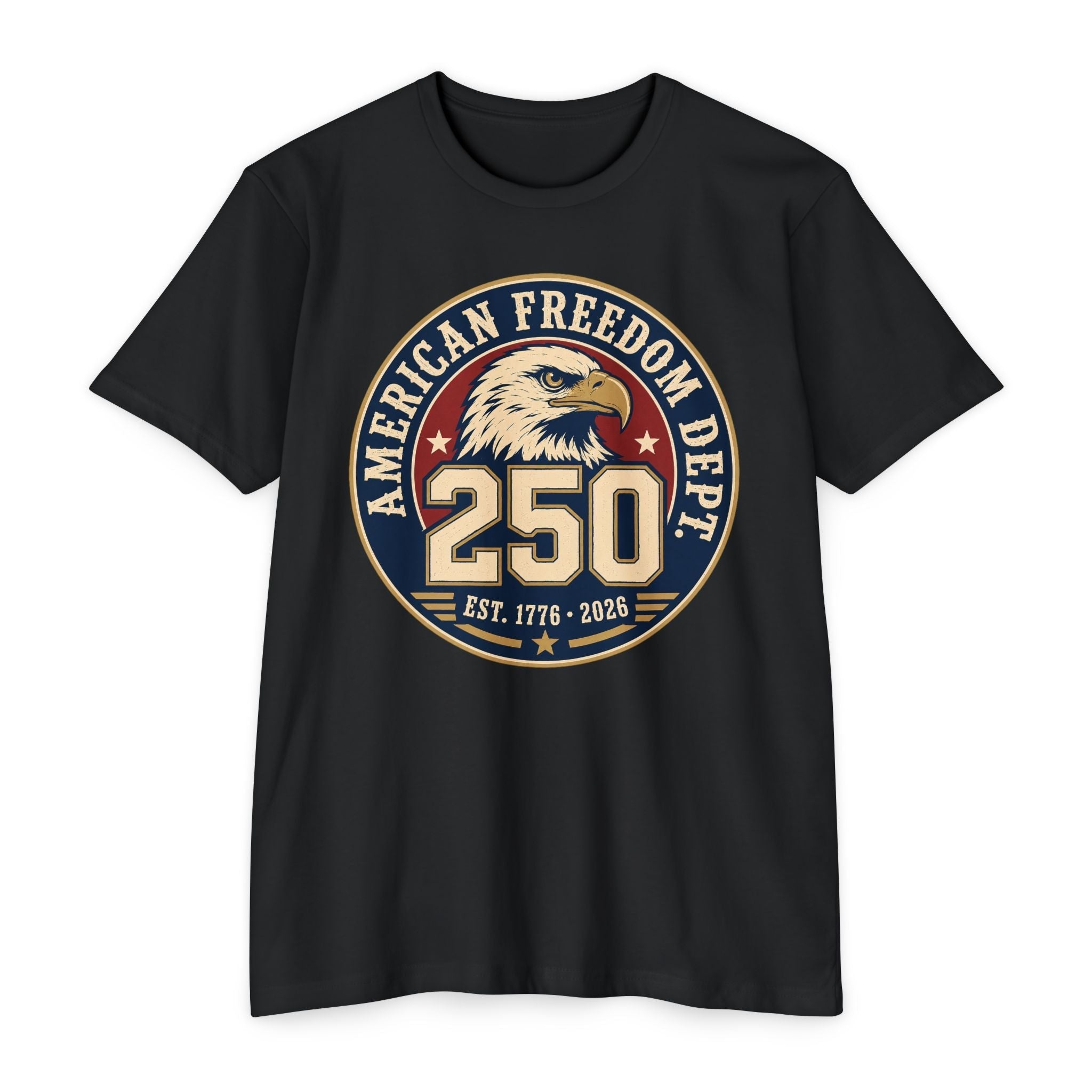 250th Anniversary American Freedom Dept T-Shirt – Vintage Eagle Patriotic Tee | S–5XL