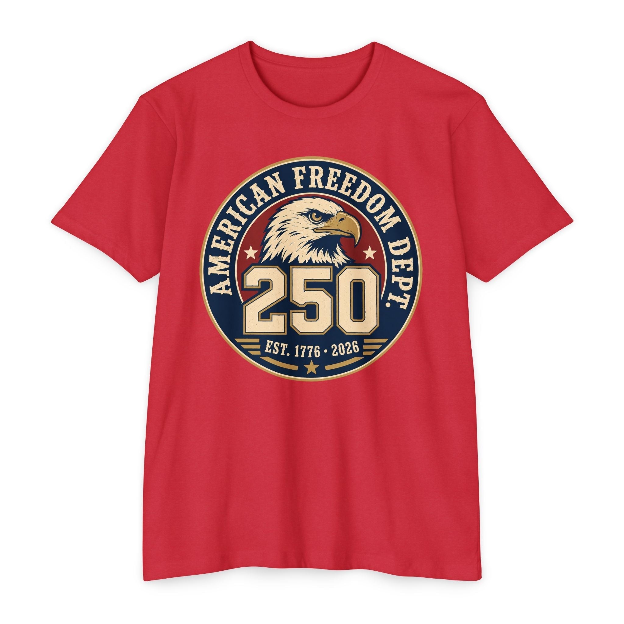 250th Anniversary American Freedom Dept T-Shirt – Vintage Eagle Patriotic Tee | S–5XL