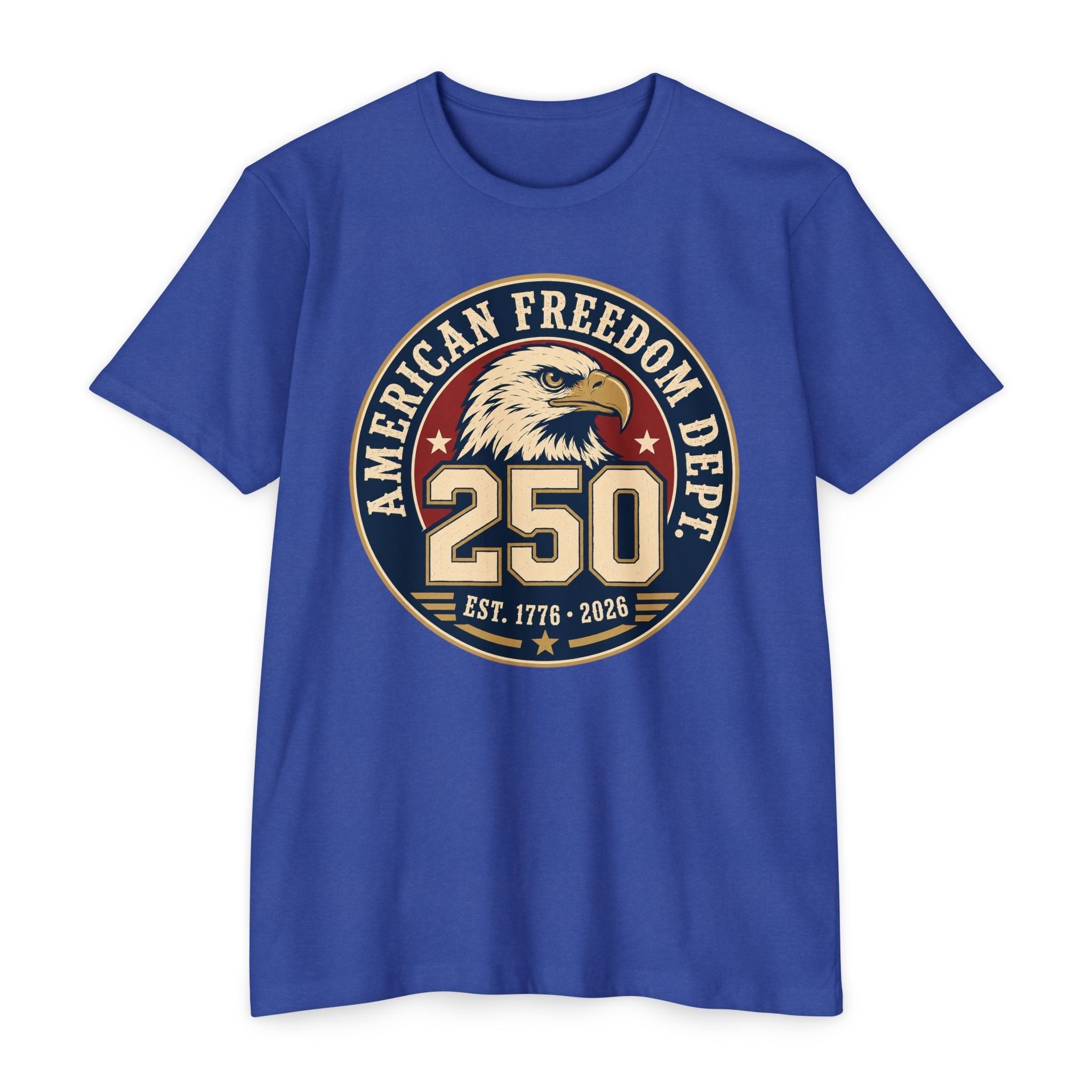 250th Anniversary American Freedom Dept T-Shirt – Vintage Eagle Patriotic Tee | S–5XL