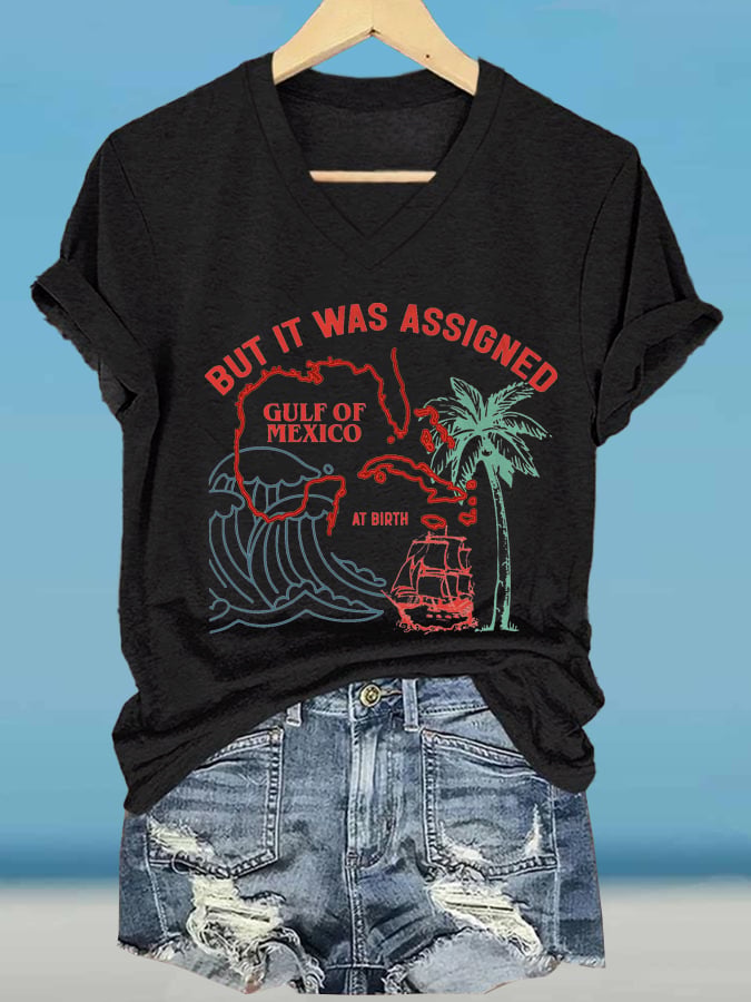 Women's Gulf Of Mexico Printed T-Shirt