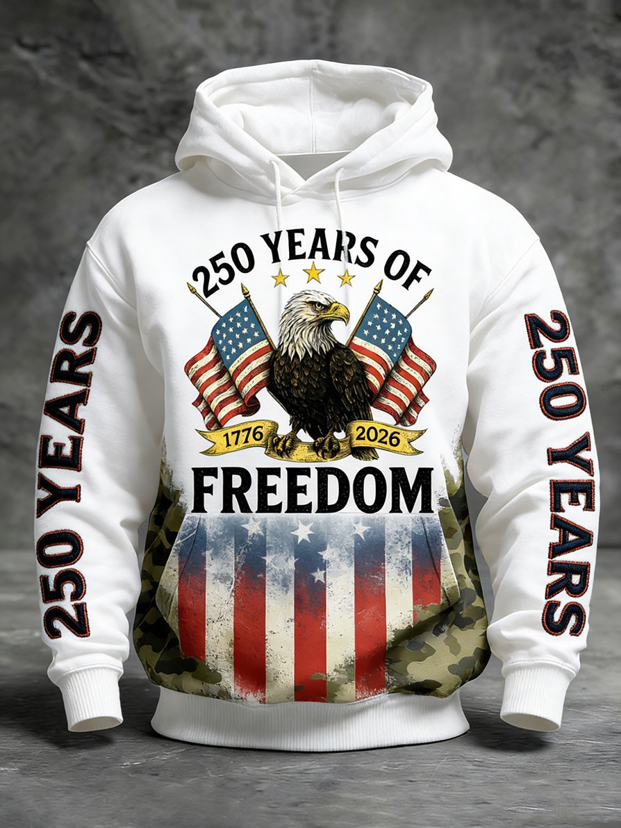 Men's 250th Anniversary of the Founding of the United States Hoodie