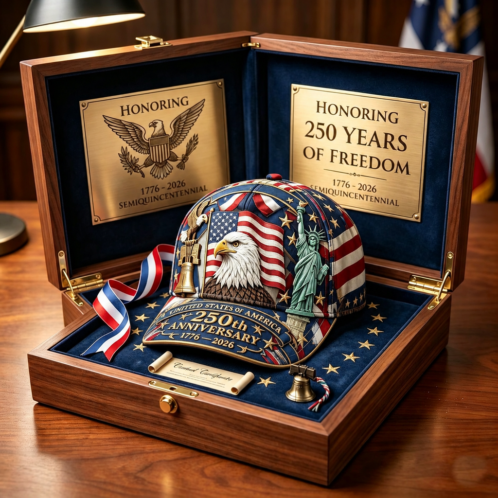 ⚡️INDEPENDENCE DAY 49% OFF -HONOR THE LEGACY. WEAR THE PRIDE. 250th Anniversary Patriotic Cap (1776–2026)