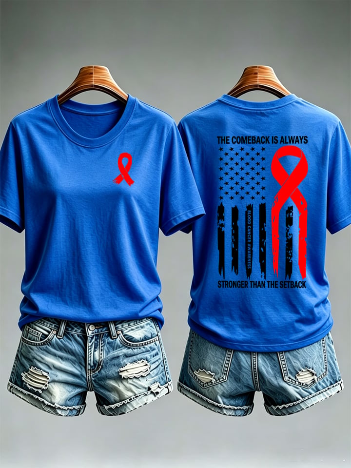 Women's THE COMEBACK IS ALWAYS Print T-Shirt