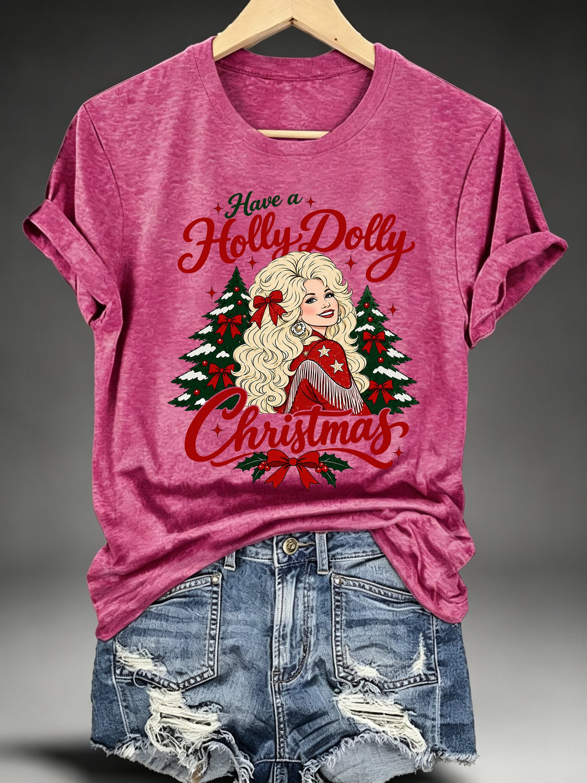 Women's Vintage Country Music Tribute Parton Tour T-Shirt