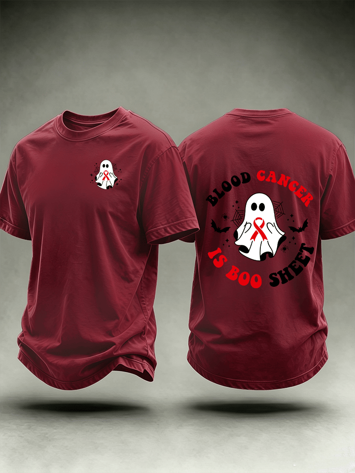 Men's BLOOD CANCER Print T-Shirt