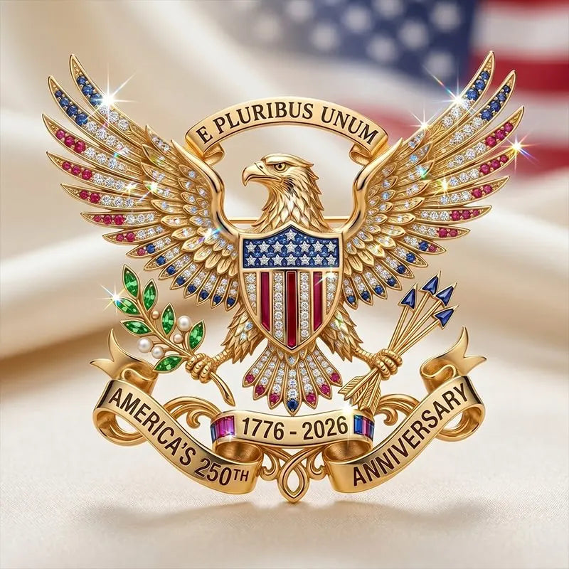 Commemorative Liberty Bow Pin