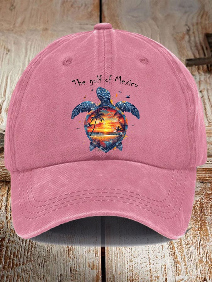 Unisex Gulf Of Mexico Print Hat