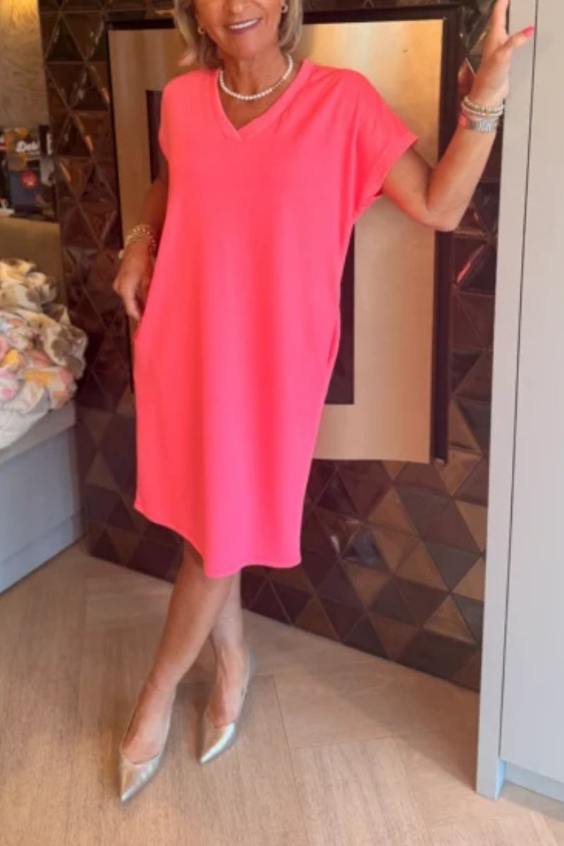 Simone Short-Sleeved Dress