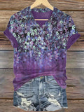 Women's Alzheimer's Print Casual T-Shirt