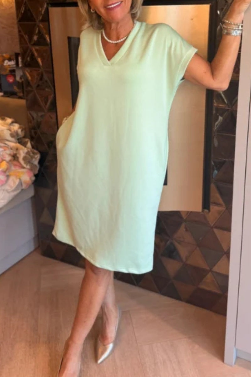 Simone Short-Sleeved Dress