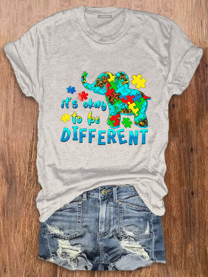 Women's It's Ok To Be Different Short Sleeve T-Shirt