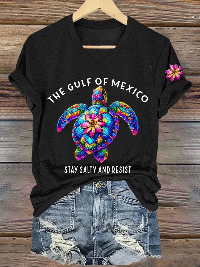 Women's Gulf Of Mexico Printed T-Shirt