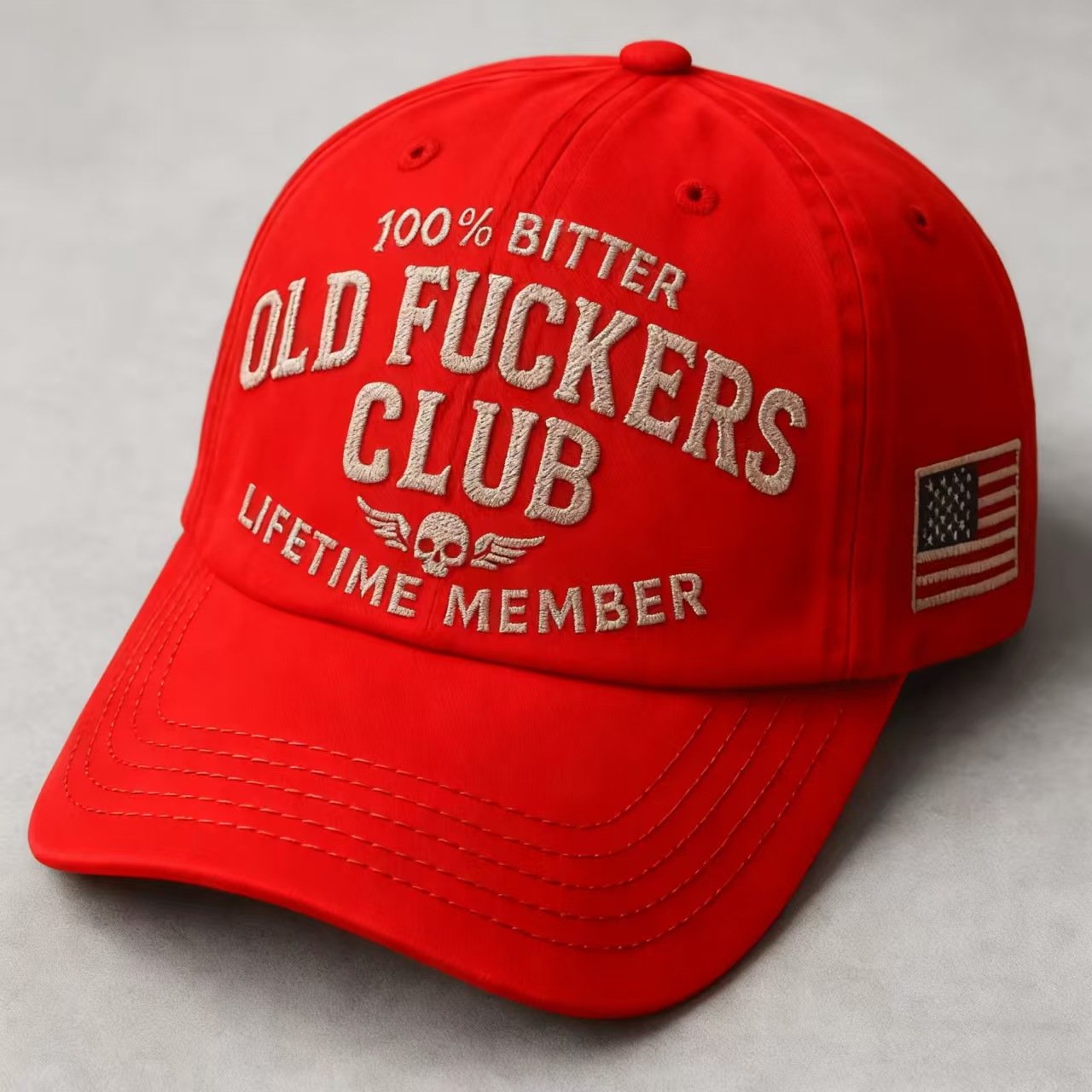 🔥Last Day 49% OFF -🦅 Vintage Distressed "Old Club" Lifetime Member Cap
