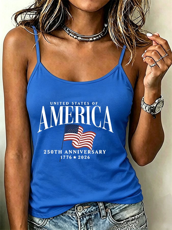 Women's Pride Moon Print Casual Camisole