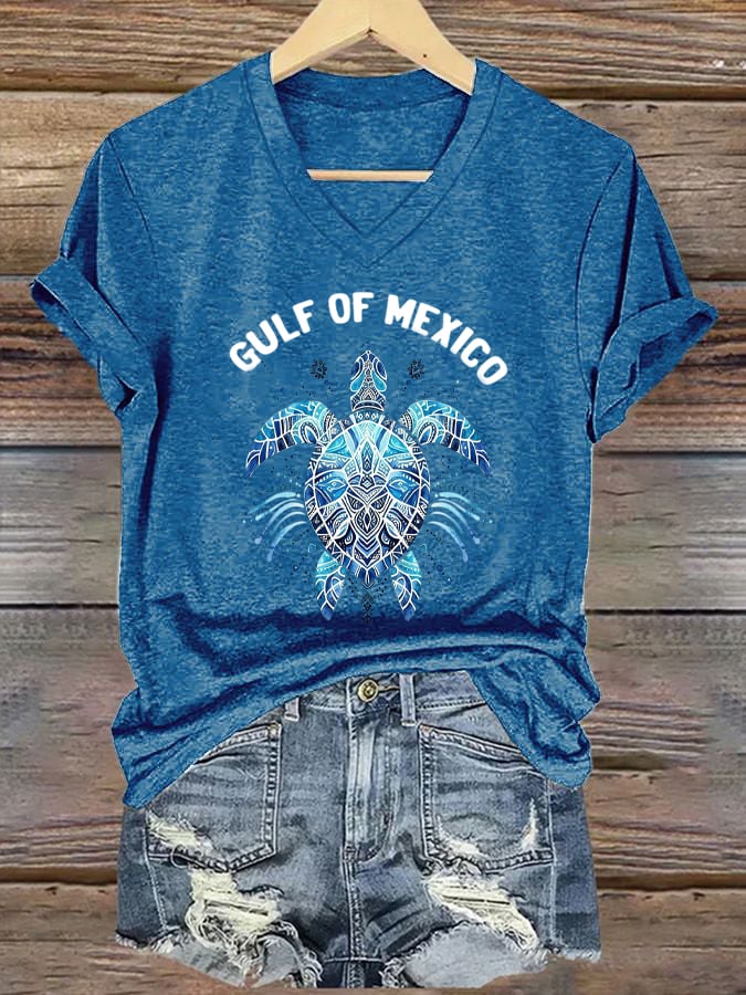 Women's Gulf of Mexico Print T-shirt