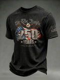 Men's USA 250th Anniversary Short-Sleeve Crew Neck T-Shirt