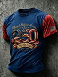 Men'S 250Th Anniversary Printed T-Shirt From The United States