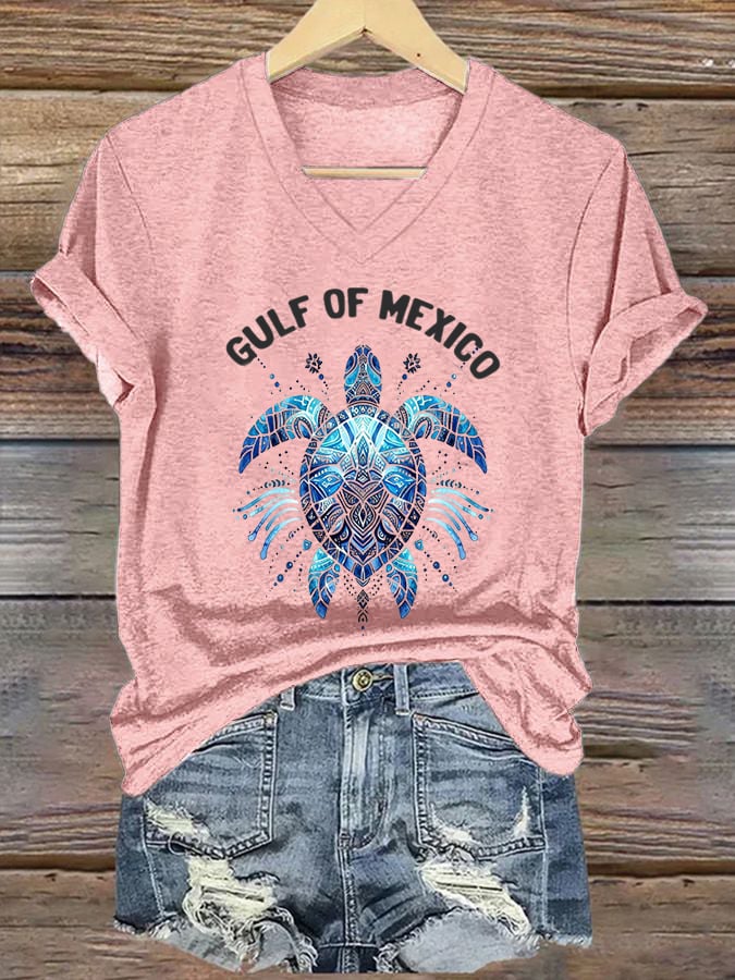 Women's Gulf of Mexico Print T-shirt