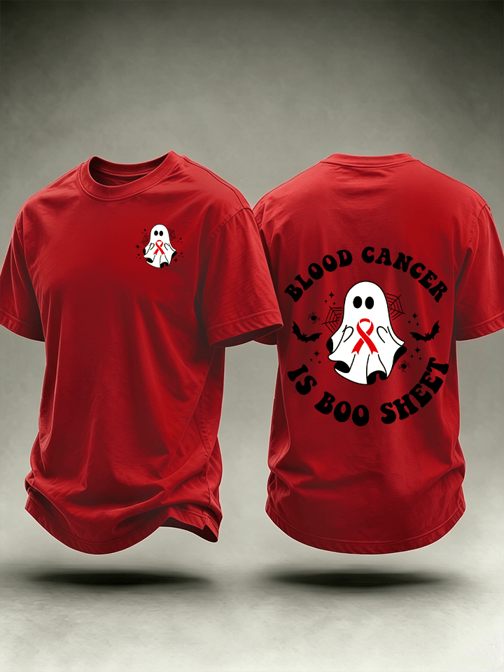 Men's BLOOD CANCER Print T-Shirt