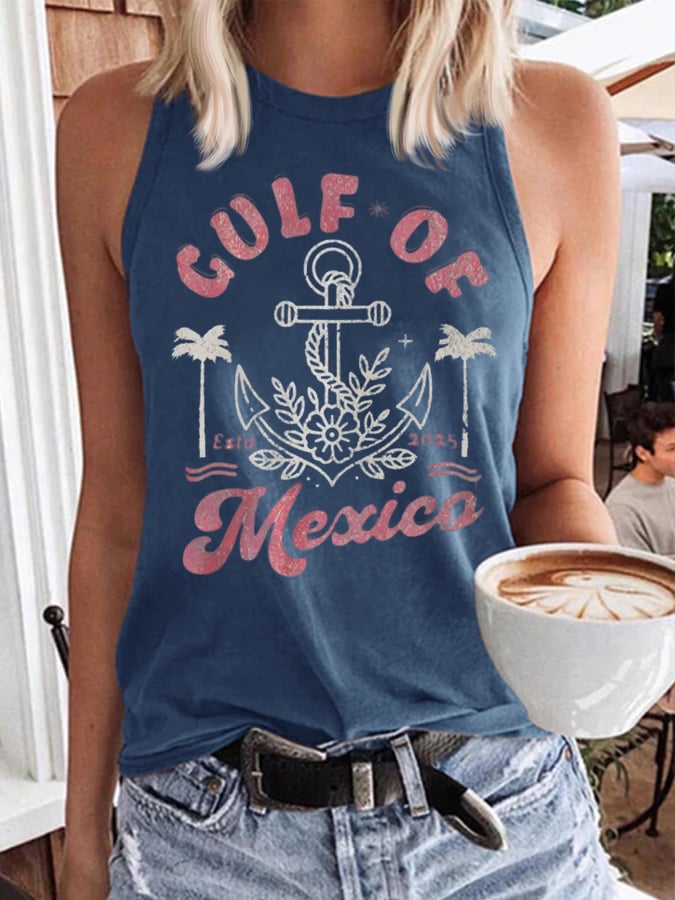 Women's Gulf of Mexico Est 2025 Print Vest