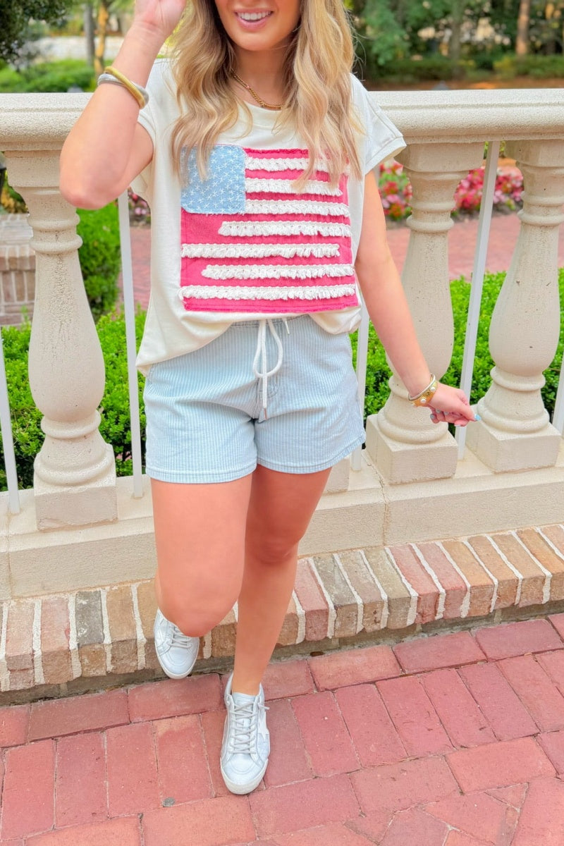 Firework Fringe Tee