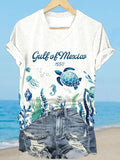 Women's Gulf Of Mexico Print T-Shirt
