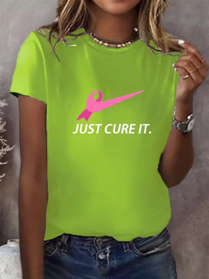 Women's JUST CURE IT Print T-Shirt