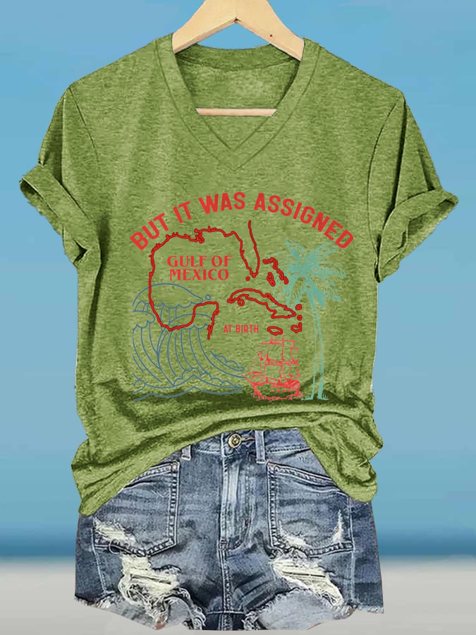 Women's Gulf Of Mexico Printed T-Shirt