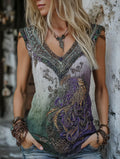 Women's Viking Celtic Phoenix Totem Gradient Tank Top