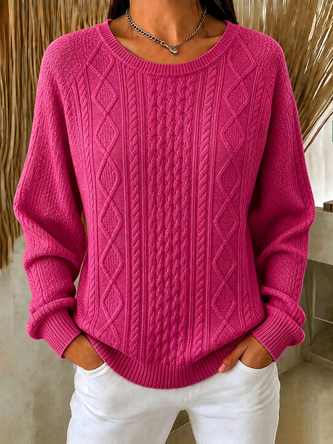 Women'S Solid Color Casual Knitted Sportswear