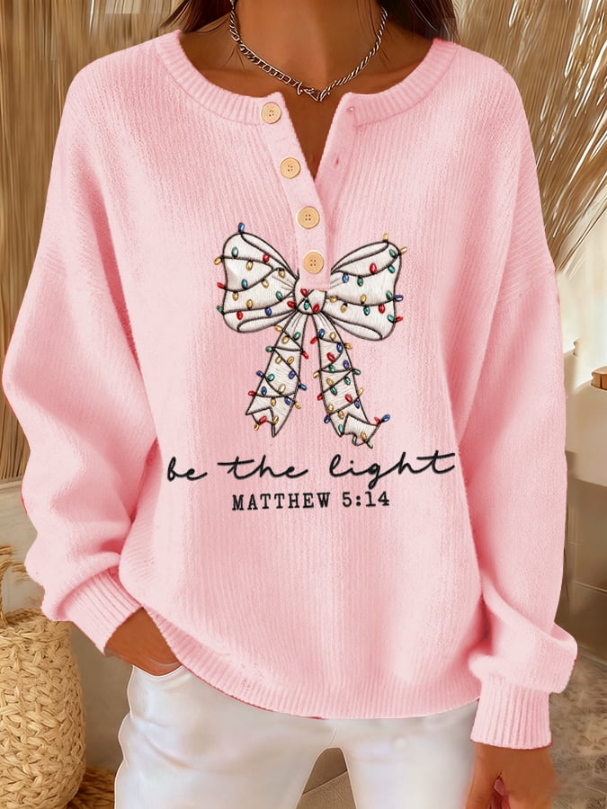 Women's Casual Wear Becomes A Button-Down Sweatshirt