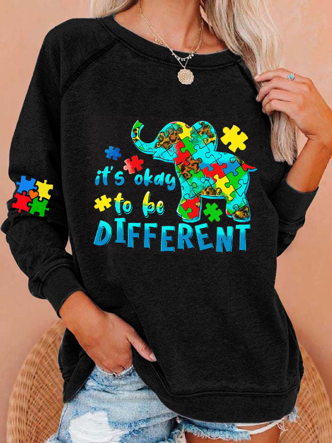 Women's It's Ok To Be Different Sweatshirt