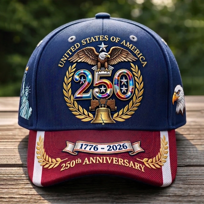 United States of America 250th Anniversary Limited Edition Commemorative Cap