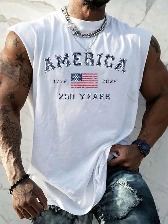 Men'S Casual Printed Vest