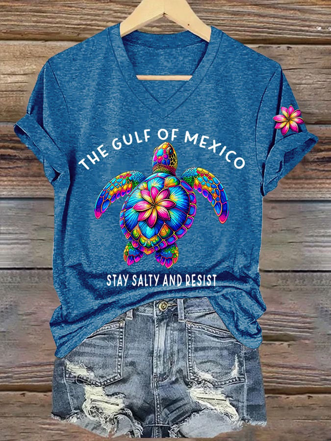 Women's Gulf Of Mexico Printed T-Shirt