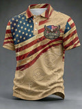 Men's U.S Veterans Day Short-Sleeve Polo Shirt
