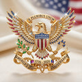 US 250th Anniversary Brooch Pin