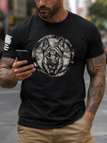 K-9 Pattern 100% Cotton T-Shirt